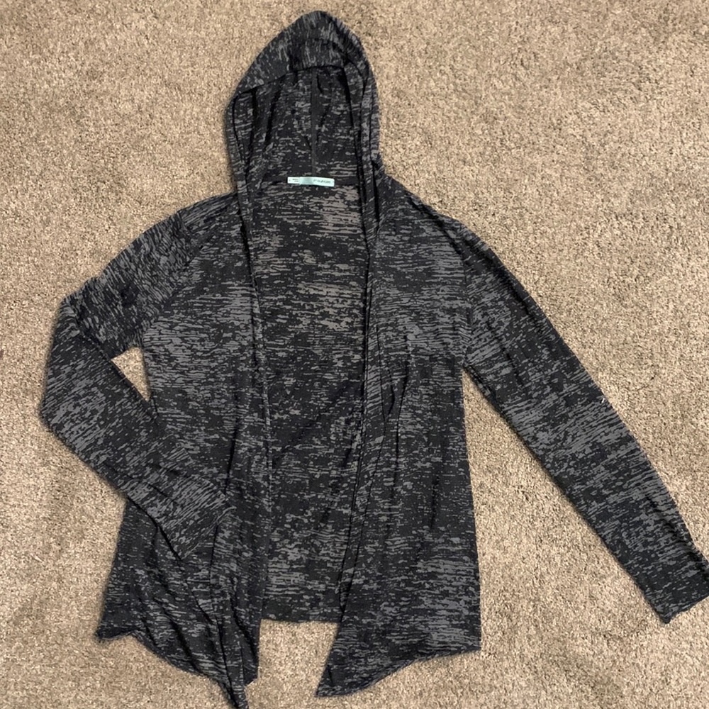Hooded light weight Maurice's cardigan